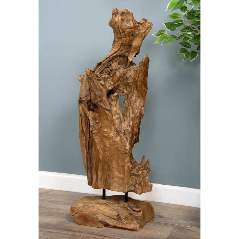 Reclaimed Teak Root Sculpture - 3 Sizes