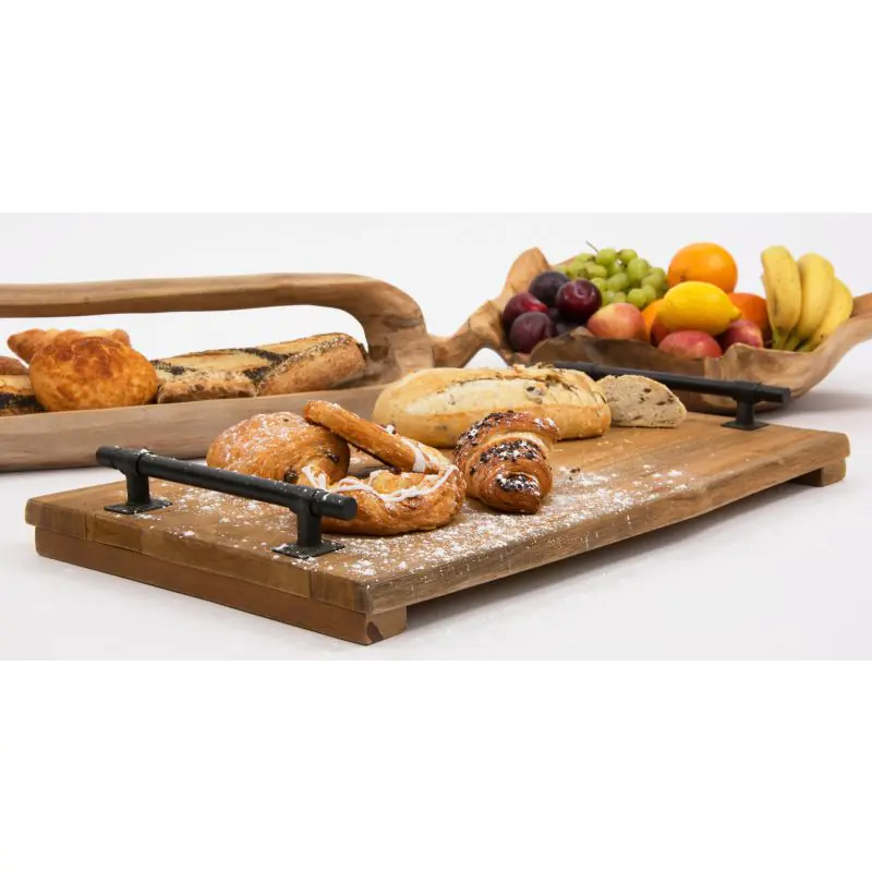 Reclaimed Teak Urban Fusion Serving Tray - Rectangular