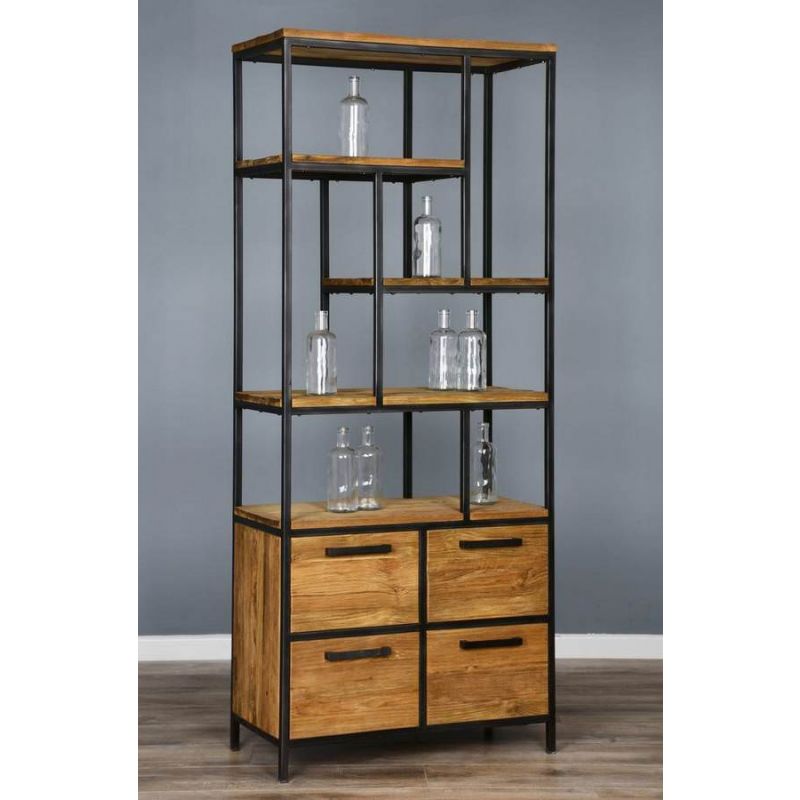 Urban Fusion Display Unit with Four Drawers