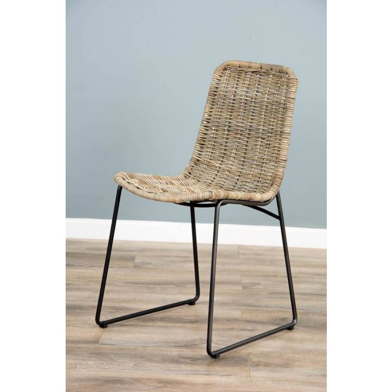 Urban Fusion Natural Wicker Chair