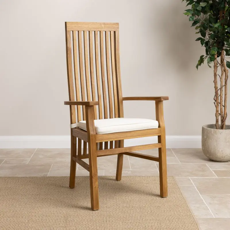 Vikka Reclaimed Teak Dining Armchair