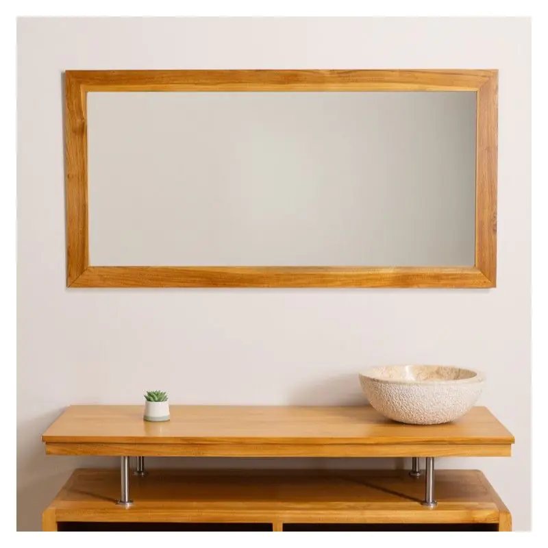 Vogue Teak Mirror