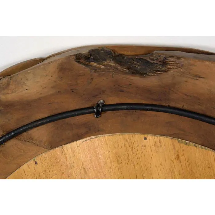 Reclaimed Teak Root Piece Circular Mirror - 4 Sizes - 3