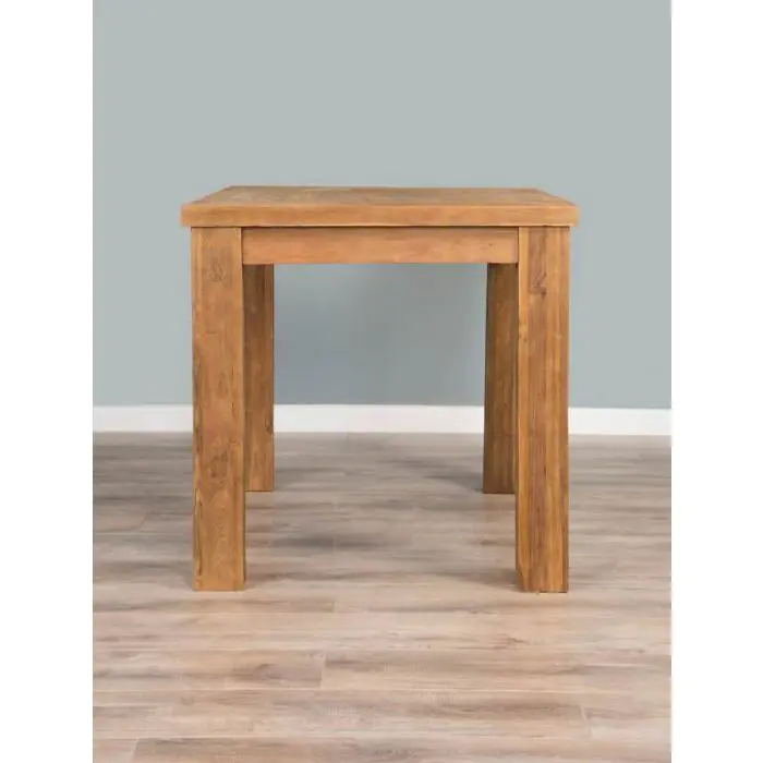1.2m Reclaimed Teak Taplock Dining Table - 3