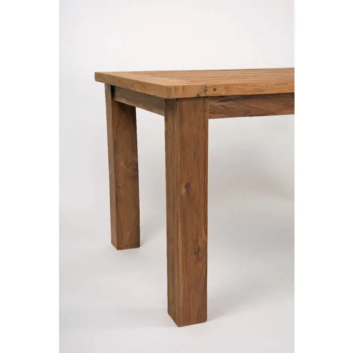 3m Reclaimed Teak Mexico Dining Table with 10 Donna Chairs  - 11
