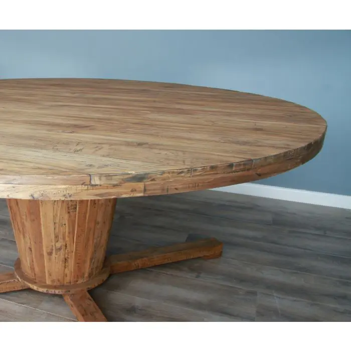 1.8m Reclaimed Teak Character Dining Table - 1