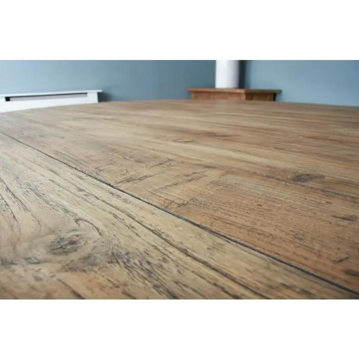 1.8m Reclaimed Teak Character Dining Table - 9