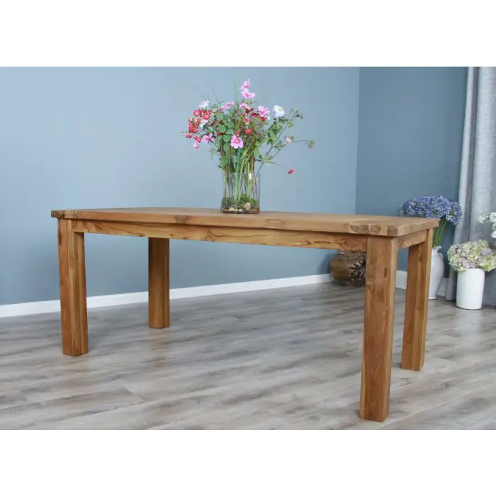 1.6m Reclaimed Teak Taplock Dining Table - 1