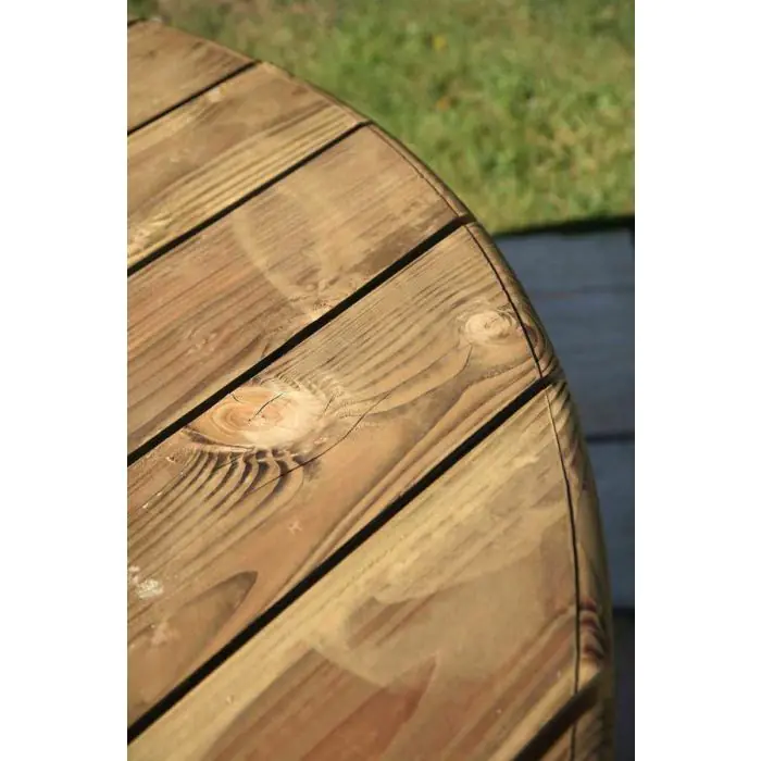 Douglas Fir Woodland Circular Table - 5