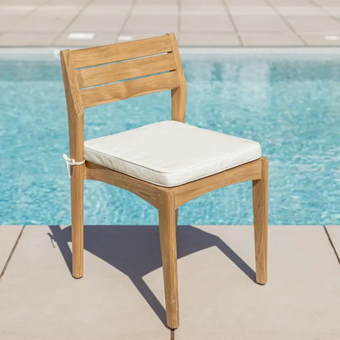 Reclaimed Teak Savannah Outdoor Dining Chair - 5