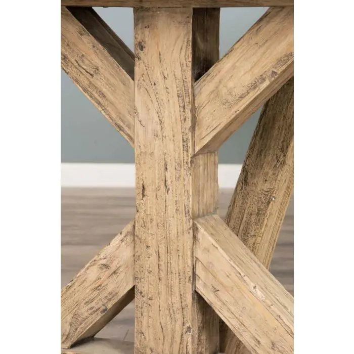 3m Farmhouse Cross Dining Table - 5
