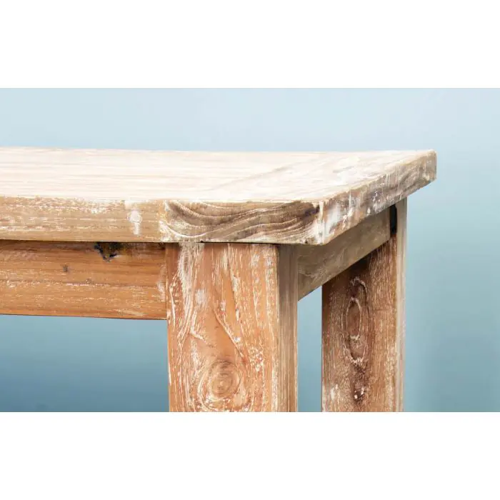 3m Reclaimed Teak Mexico Dining Table - 7