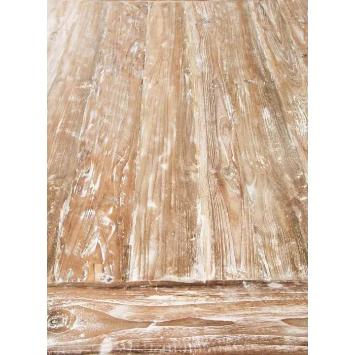 3m Reclaimed Teak Mexico Dining Table - 9