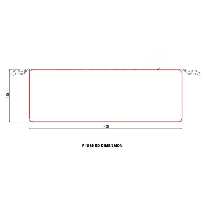 Three Seater Bench Cushion  - 6