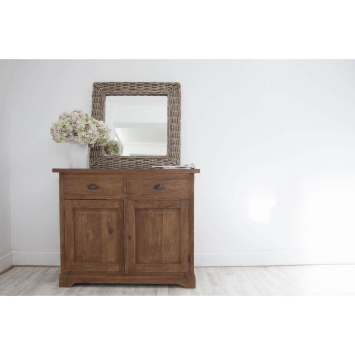 Reclaimed Teak Java Dresser 2 Door Sustainable Furniture