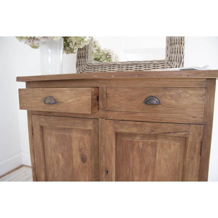 Reclaimed Teak Java Dresser 2 Door Sustainable Furniture