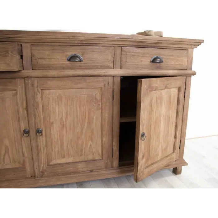 Reclaimed Teak Java Dresser - 3 Door  - 1