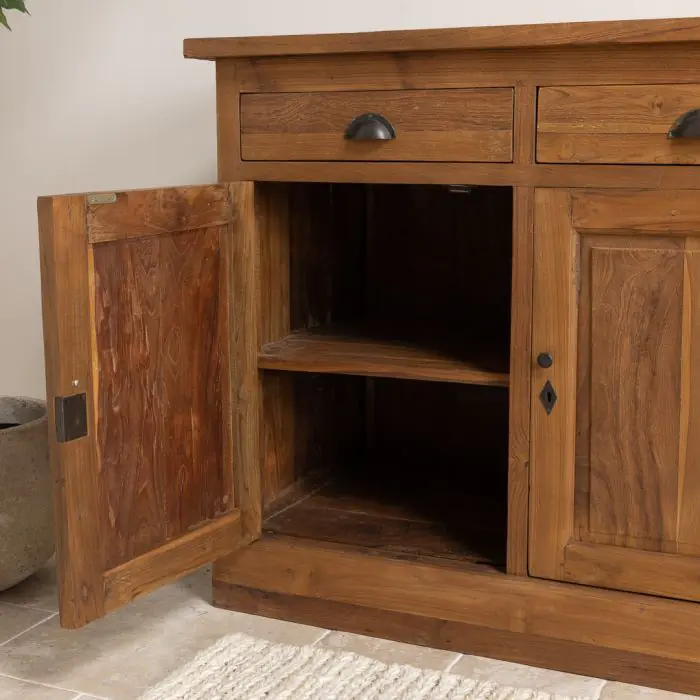 Reclaimed Teak Java Dresser - 4 Door - 6