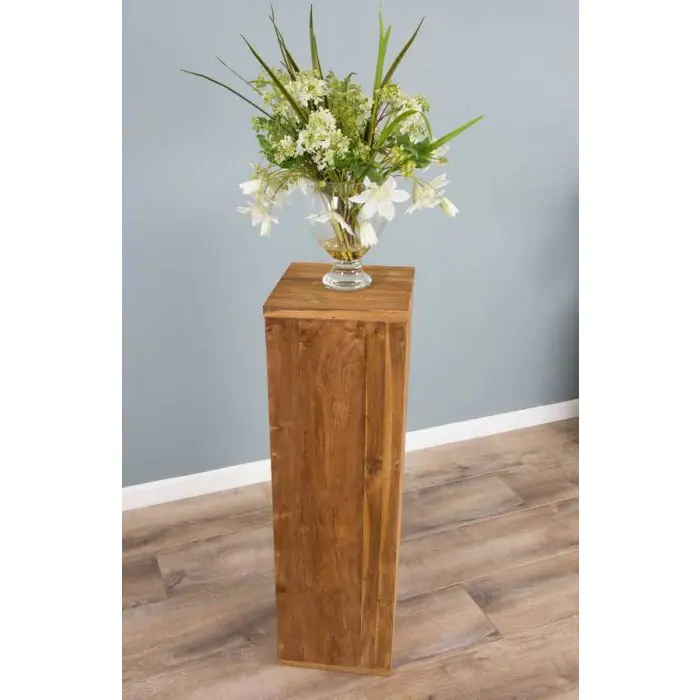 Reclaimed Teak Alana Pedestal - 3