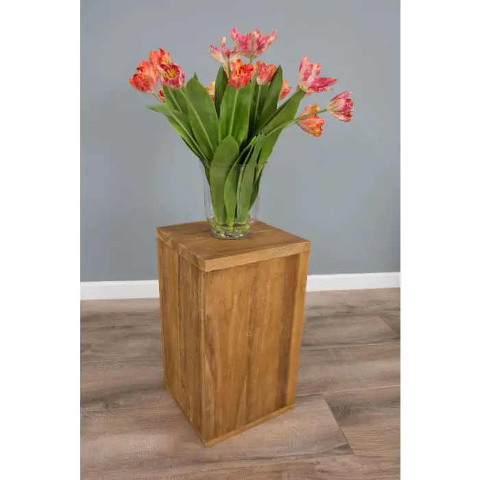 Reclaimed Teak Alana Pedestal - 2