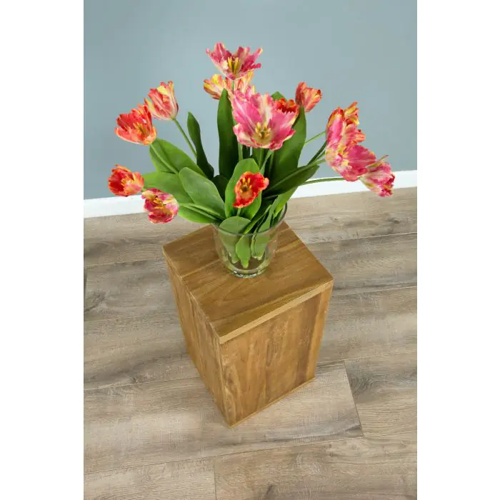 Reclaimed Teak Alana Pedestal - 4