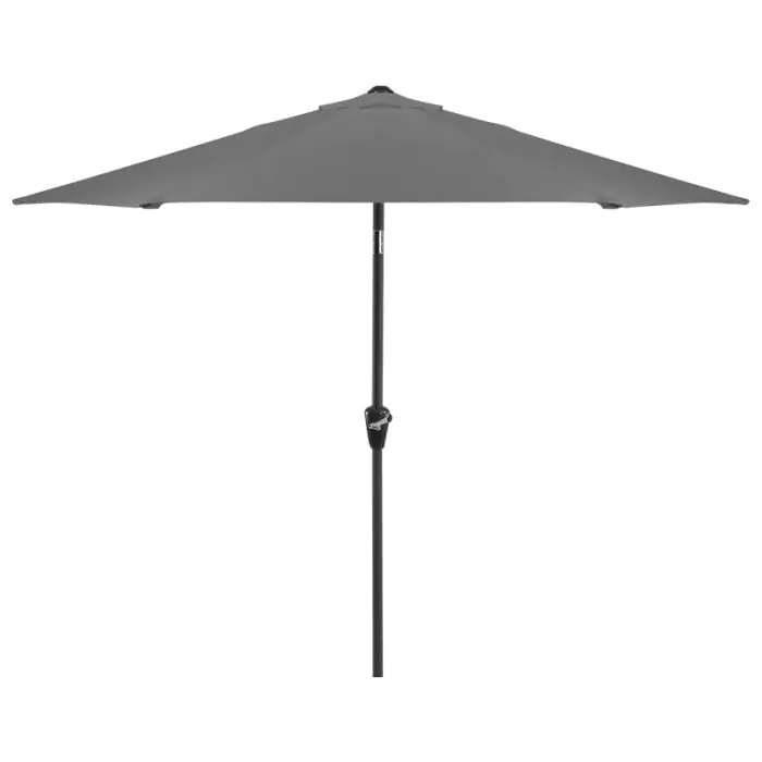 3m Round Aluminium Crank and Tilt Parasol - 1