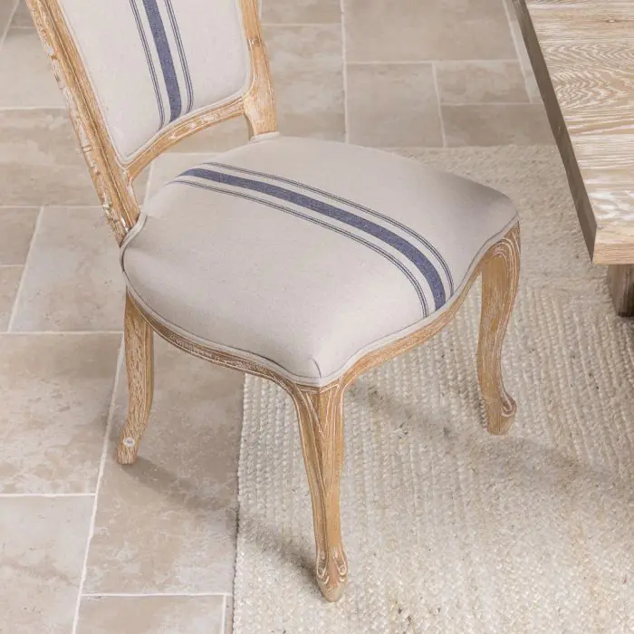 American Oak Solid Dining Table (Dark Oak) with 6 Beaumont Dining Chairs - 8