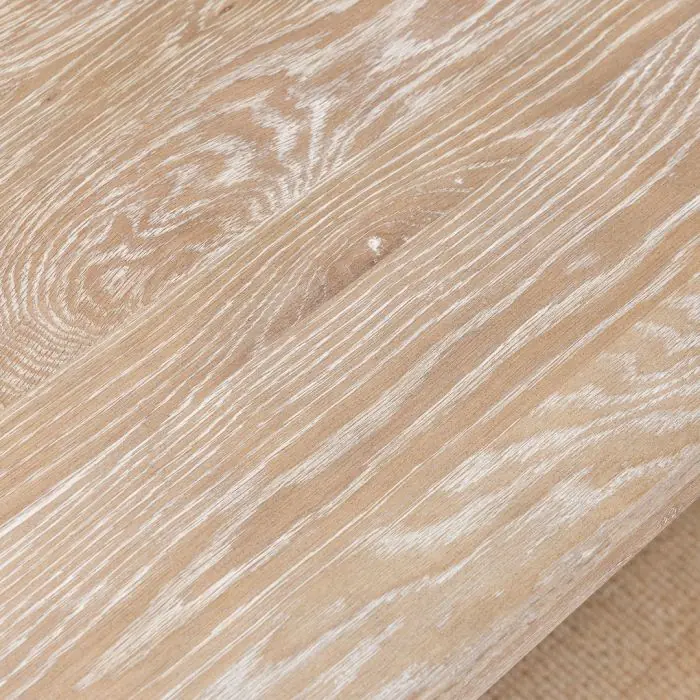 American Oak Dining Table - Dark Oak - 4