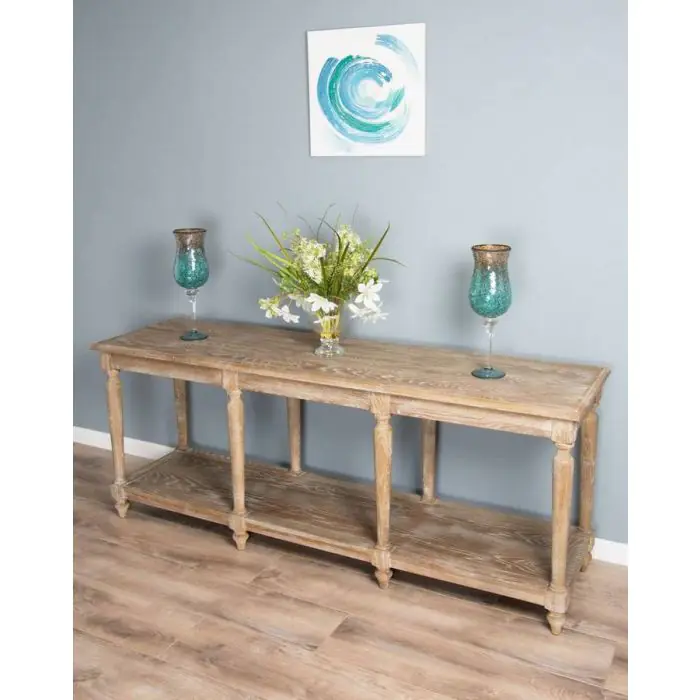 American Oak Grey Wash Sideboard - 3