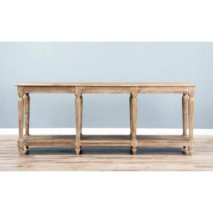 American Oak Grey Wash Sideboard - 6