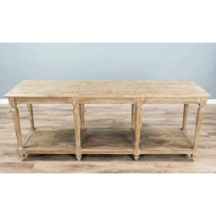 American Oak Grey Wash Sideboard - 7