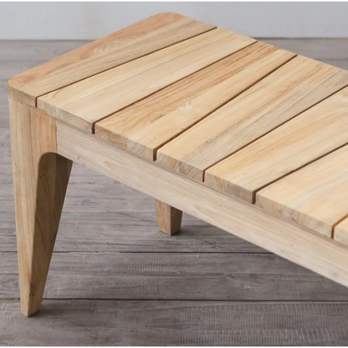 1.8m Reclaimed Teak Oasis Outdoor Dining Bench - 1
