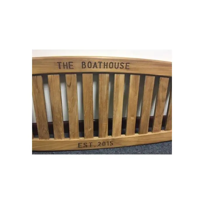 8ft Oxford Teak Garden Bench - 8