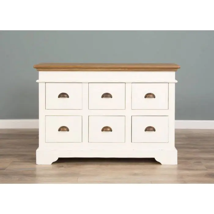 Brocante Low Chest of Drawers - 6