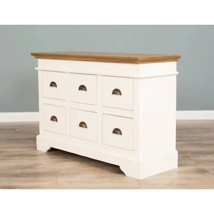 Brocante Low Chest of Drawers - 4