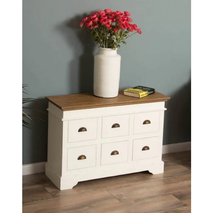 Brocante Low Chest of Drawers - 2