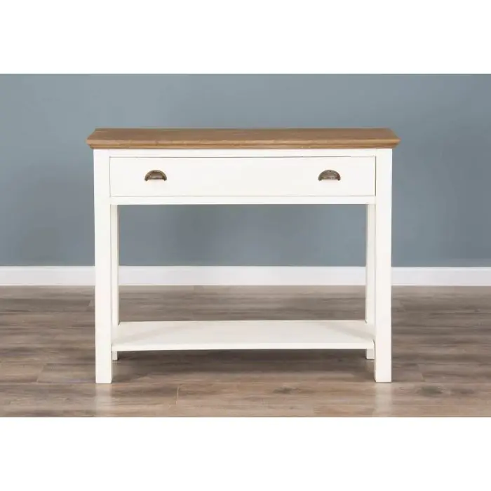 100cm Brocante Hall Console Table - 1