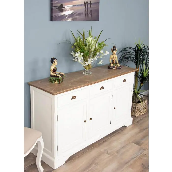Brocante Three Drawer Dresser - 3