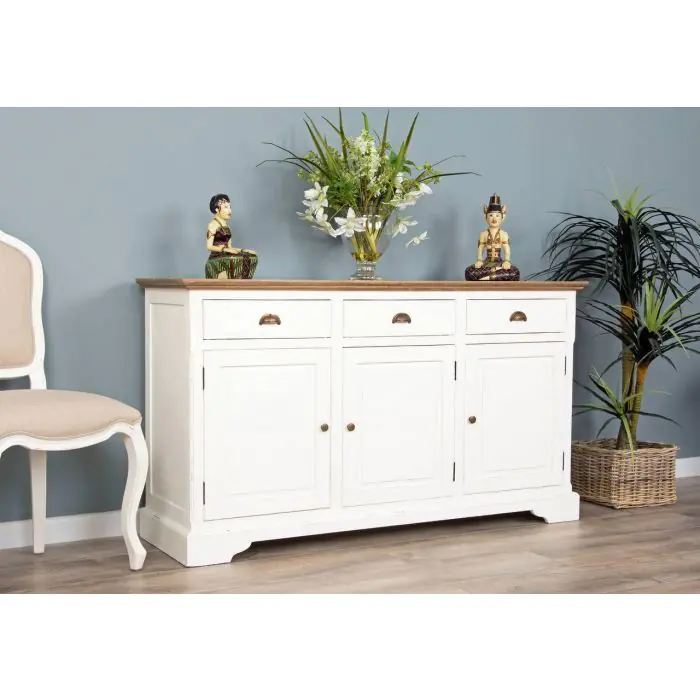 Brocante Three Drawer Dresser - 1