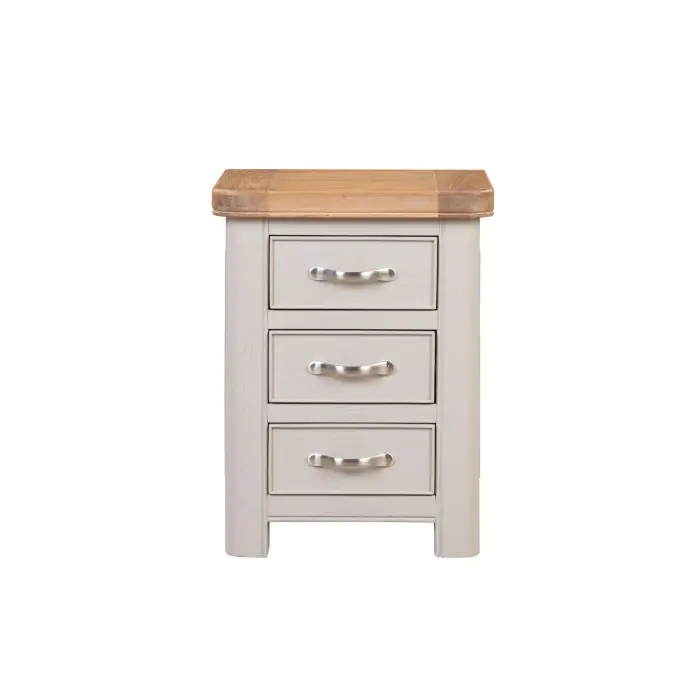 Eden 3 Drawer Bedside Cabinet - 1