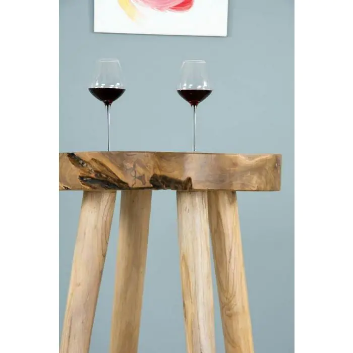 Alpine Chunky Teak Bar Table - 4
