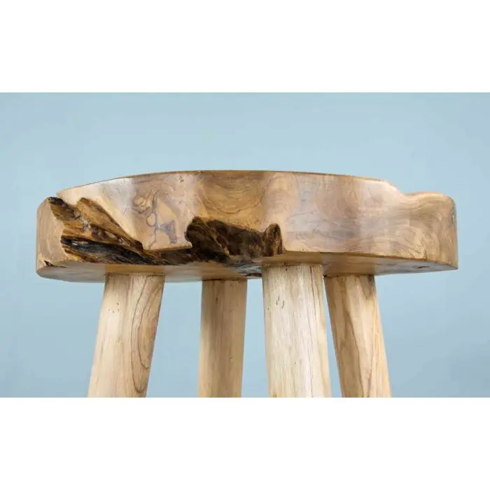 Alpine Chunky Teak Bar Table - 5