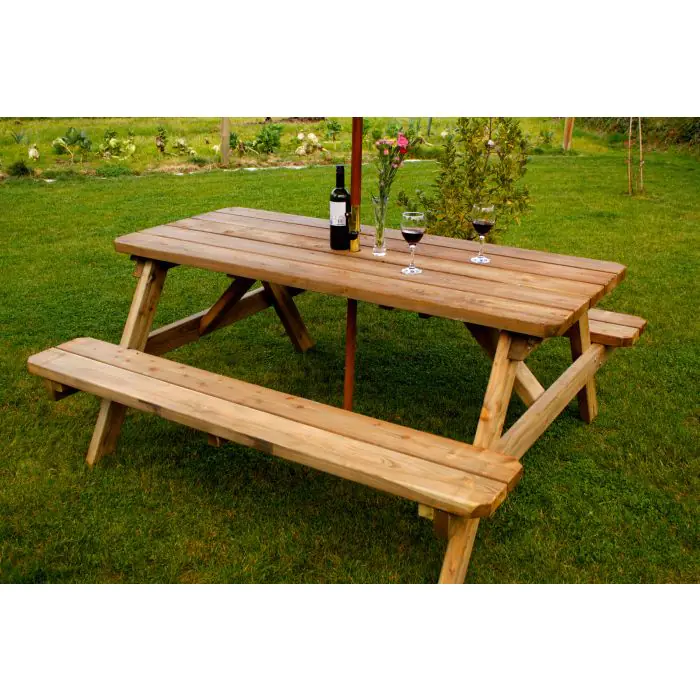 Douglas Fir A-Frame Picnic Bench - 2