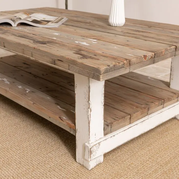 140cm Coastal Coffee Table - 3
