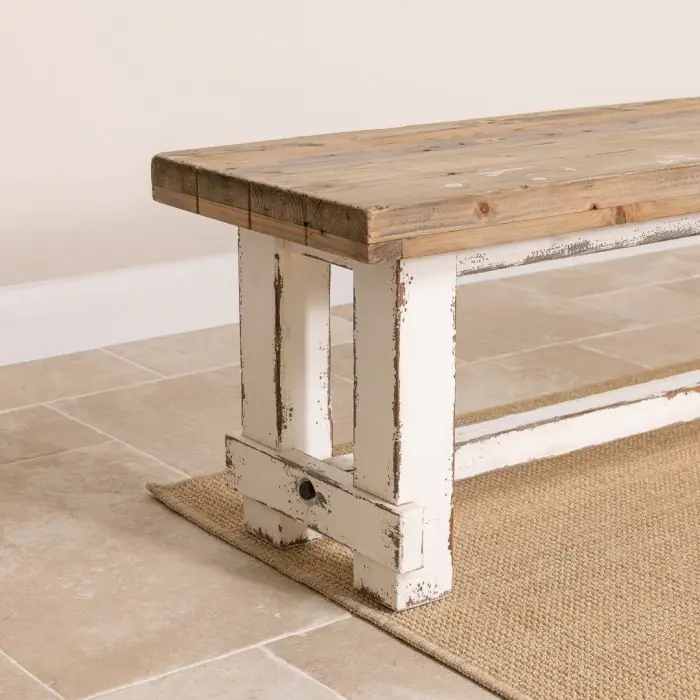 Coastal Backless Bench - 3 Sizes - 4