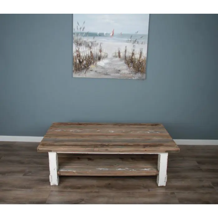 140cm Coastal Coffee Table - 8