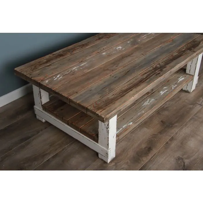 140cm Coastal Coffee Table - 11