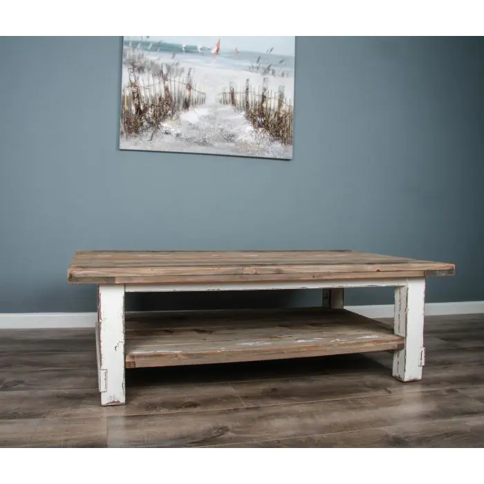 140cm Coastal Coffee Table - 4