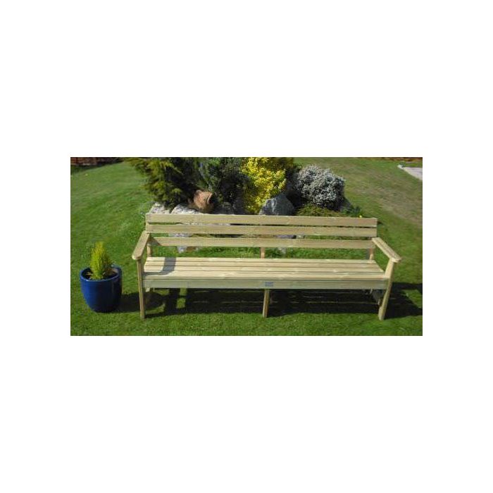 2 4m Woodland Garden Bench Sustainable Furniture 2 4m Woodland Garden Bench, Woodland Outdoor Furniture