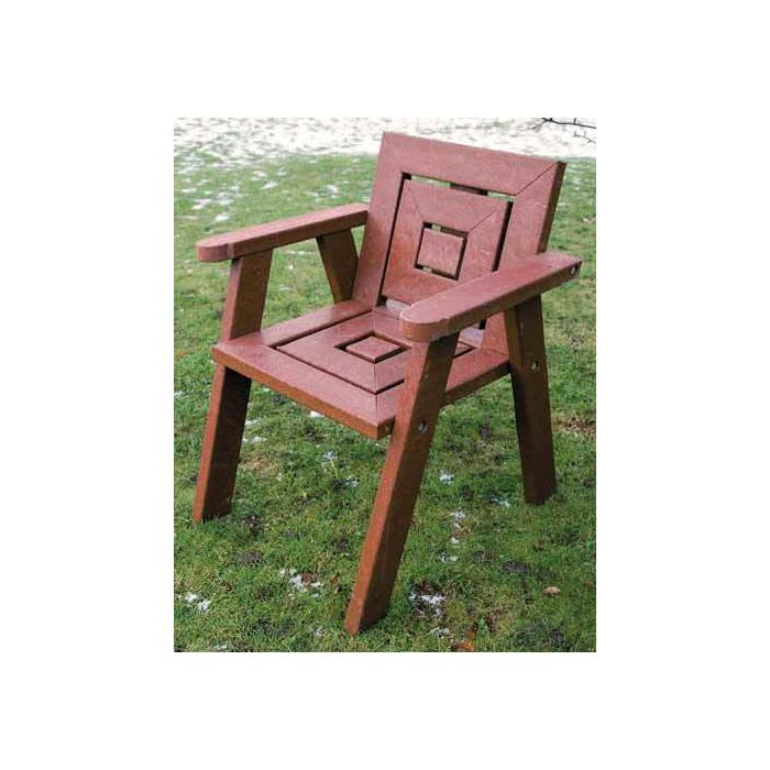 Recycled Plastic Garden Chair Sustainable Furniture